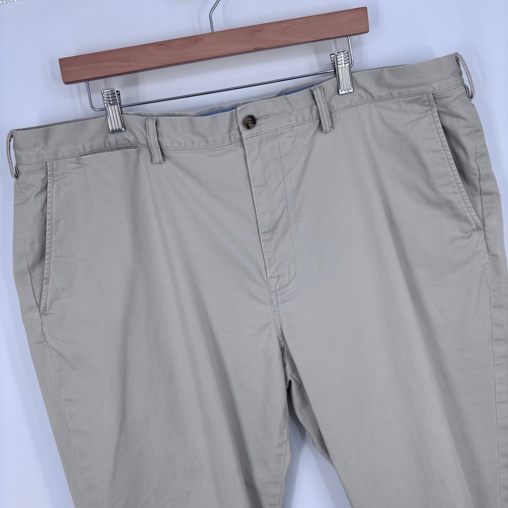 Polo Ralph Lauren Stretch Straight Fit Chino Pants Mens 42x28 (Tag 42x29) Beige